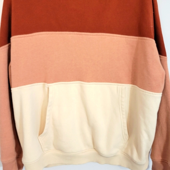 American Eagle Outfitters color block "ahh-mazingly soft" fleece hoodie - Picture 2 of 7